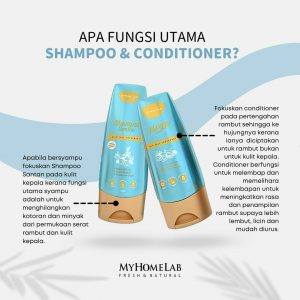 fungsi shampoo dan conditioner